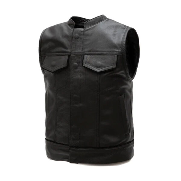 Leather vest