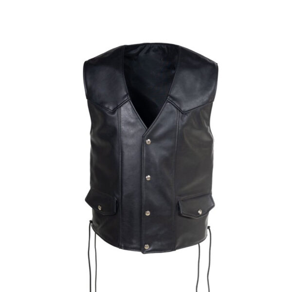 Leather vest